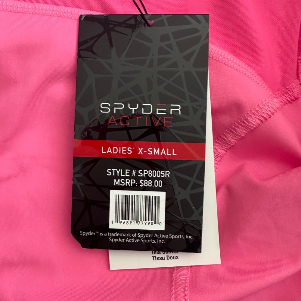 Spyder Active Jacket Pink New With Tags XS Women - Picture 10 of 12